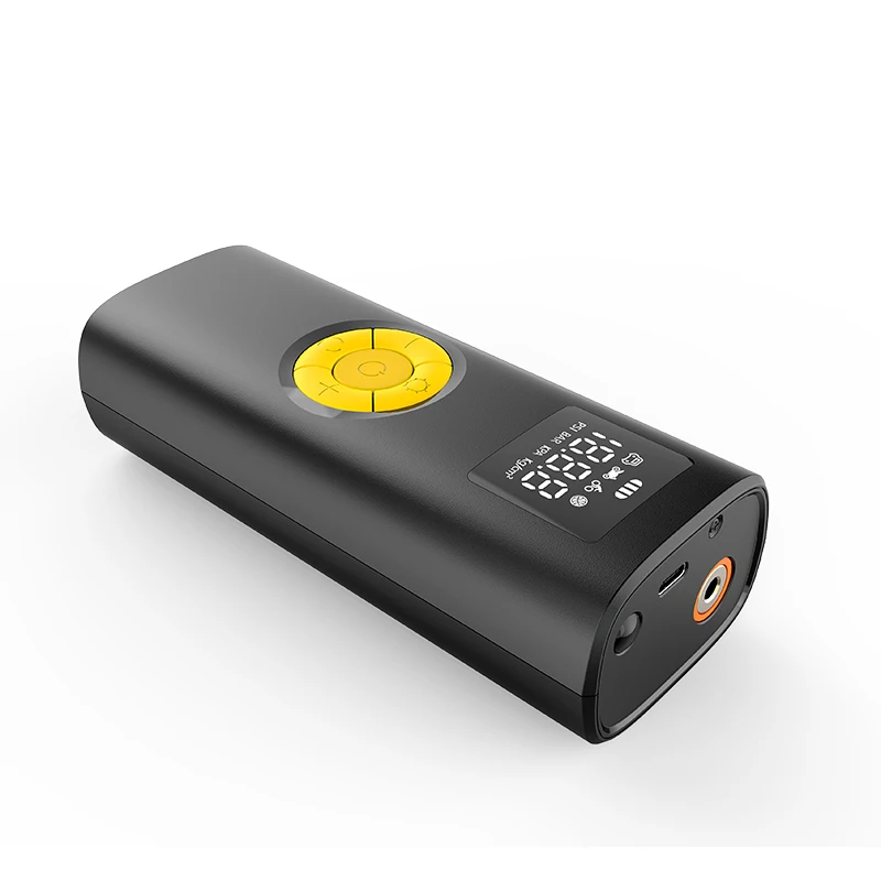 Small tire inflation pump SOS emergency flash lighting function is convenient to carry