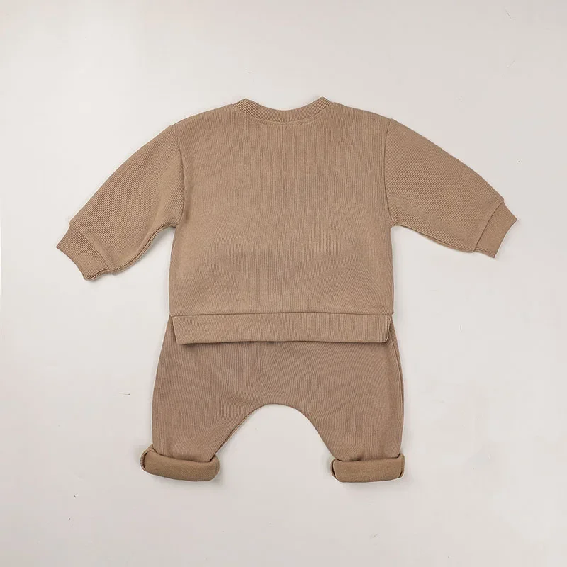 Autumn Baby Sports Suit Cotton Sweatshirt Sweatpants