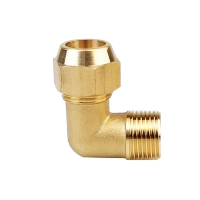1 Pz Kuningan Raccordo Pembakaran Siku Maschio Bsp 1/8 1/4 3/8 1/2-6Mm 8Mm 10Mm 12Mm Ac Pendingin Aksesoris