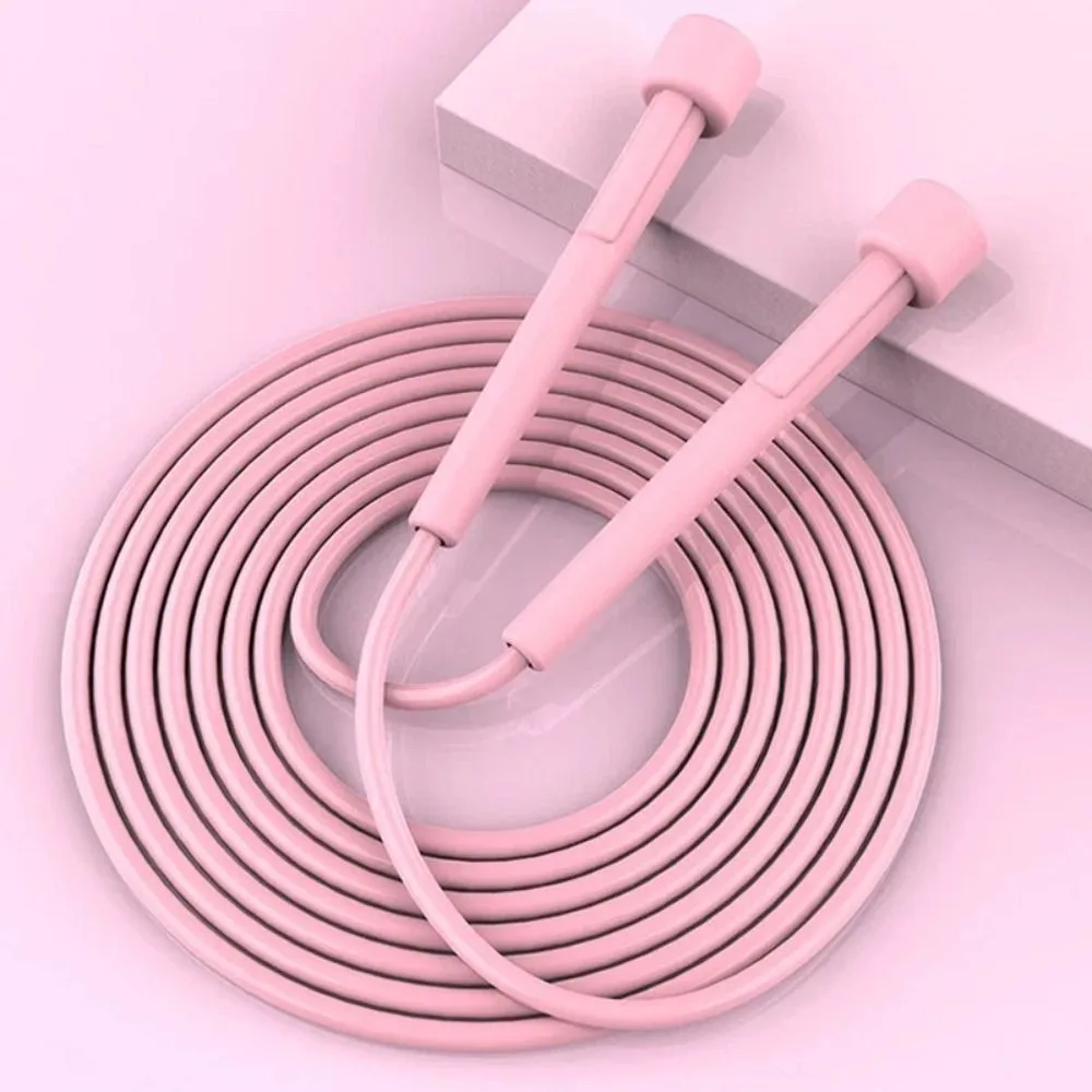 Professional Fitness Equipment Skipping Rope PVC Wear Resistant Jump Rope Anti Shaking Antiskid Soft Bead Bamboo Jump