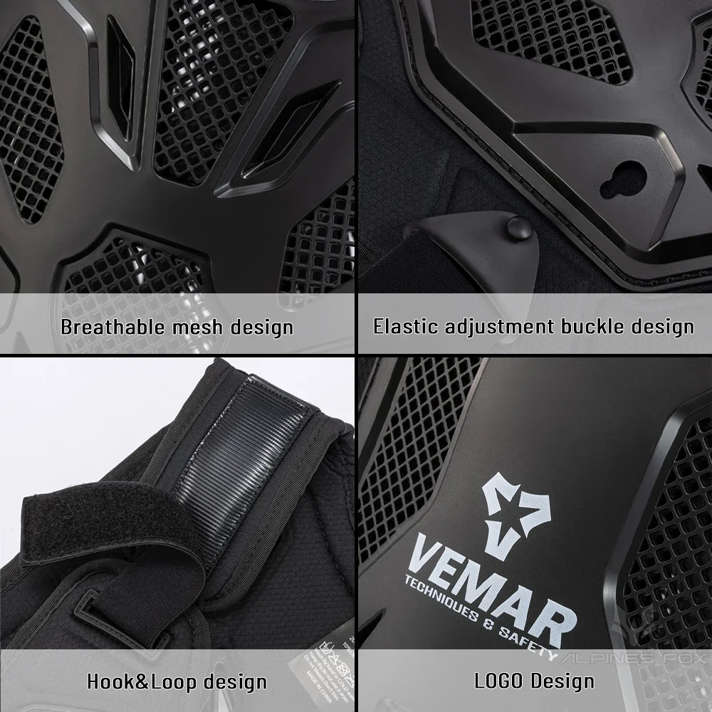 Motocross Armor Vest Motorcycle Body Protection Chest Back Protector for Men Women