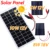 Compact 18 V Waterproof Solar Charger for Outdoor DIY Adventures