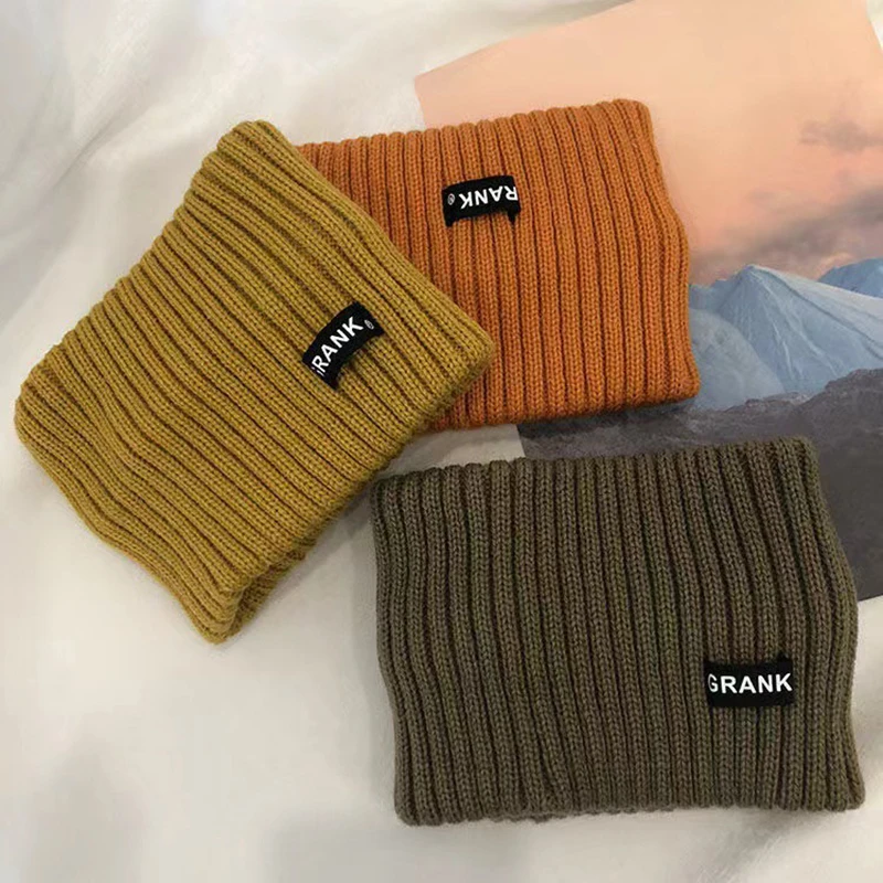 Women Hiphop Knitted Hair Band Winter Ear Warmer Headwear