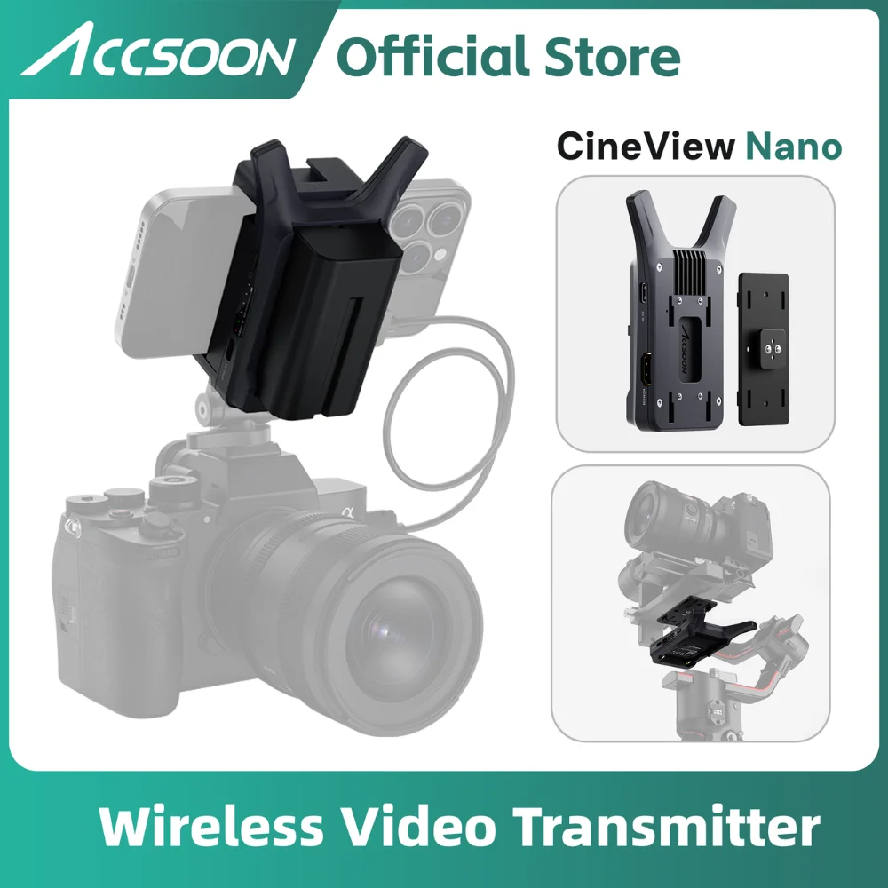 Accsoon CineView Nano Mini Wireless Video Transmitter with Phone