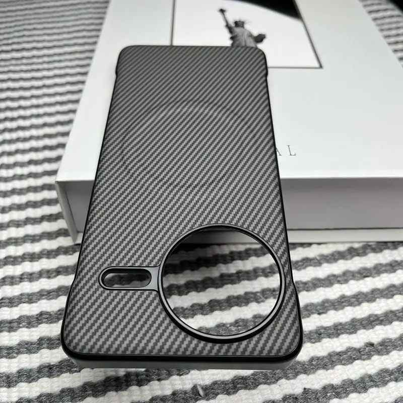 Carbon Fiber Magnetic Slim Protective Back Cover
