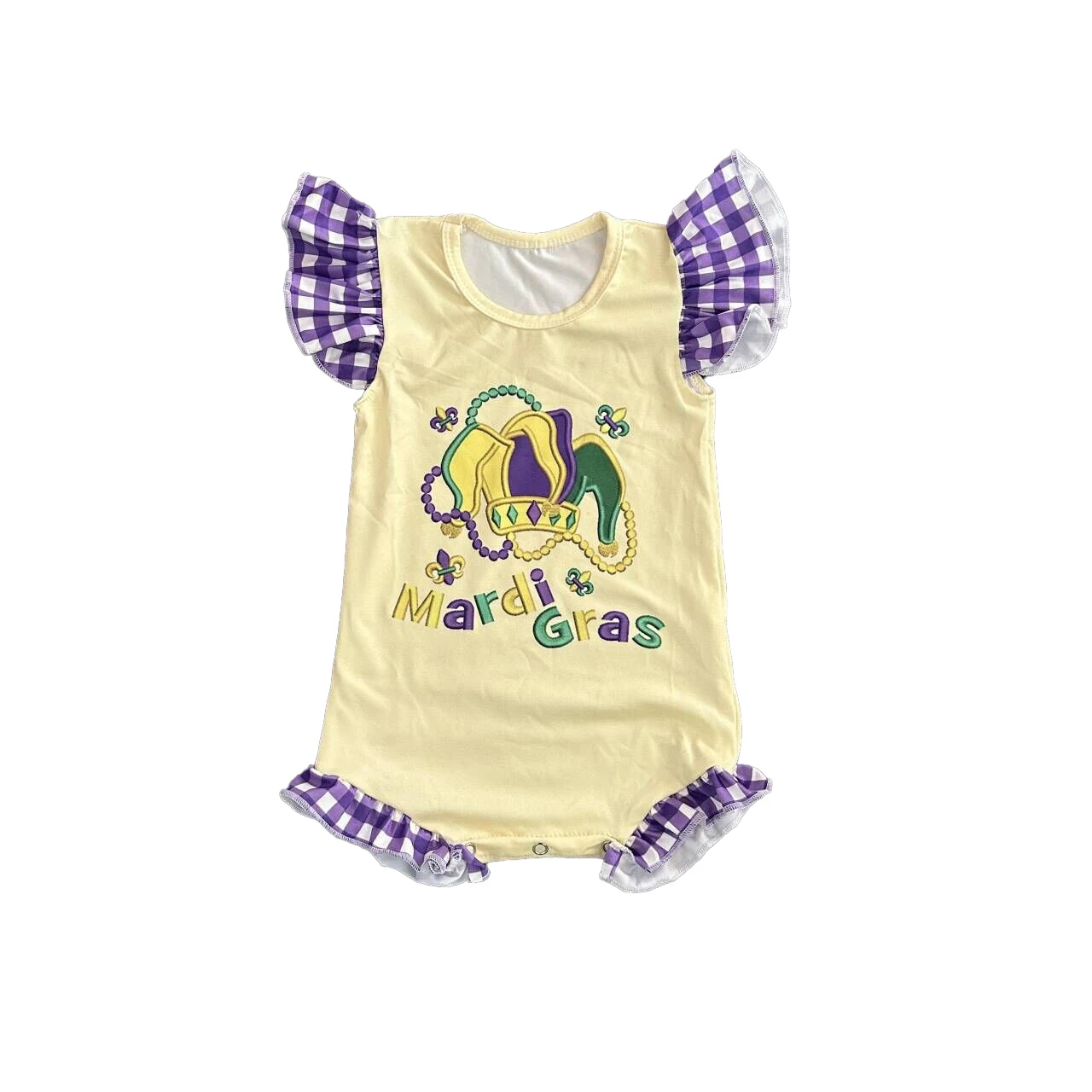 mardi gras rompers