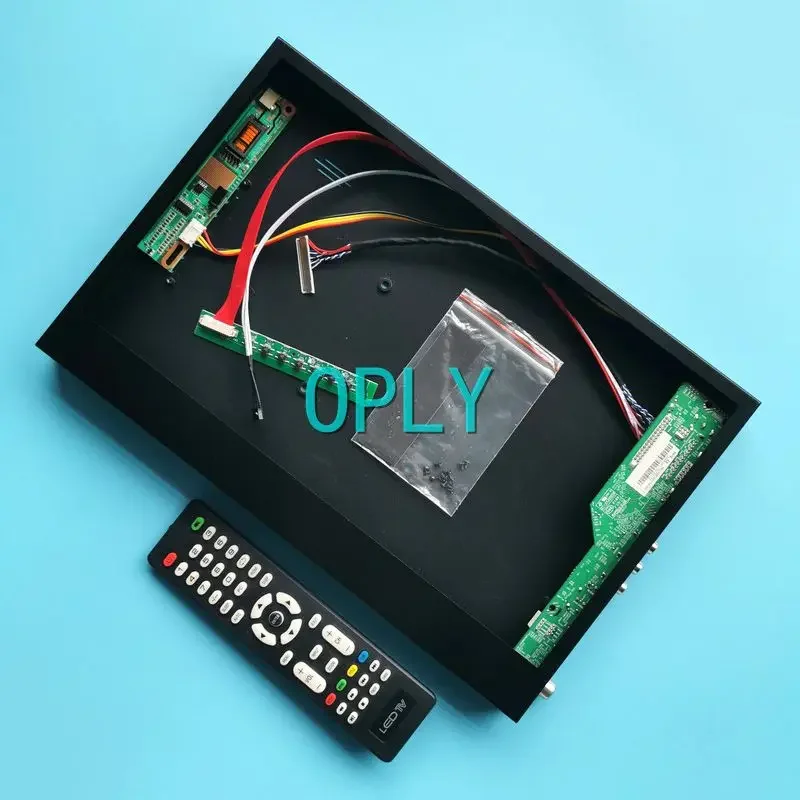 

For LP154WP1 LTN154X7 Analog TV Controller Board+Metal Case LVDS 30 Pin DIY Kit 1440*900 1CCFL 15.4" VGA HDMI-Compatible AV USB