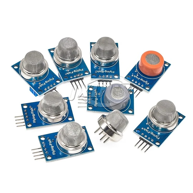 MQ2 MQ3 MQ7 MQ9 MQ135 Smoke Air Alcohol Hydrogen CO Combustible Gas ...