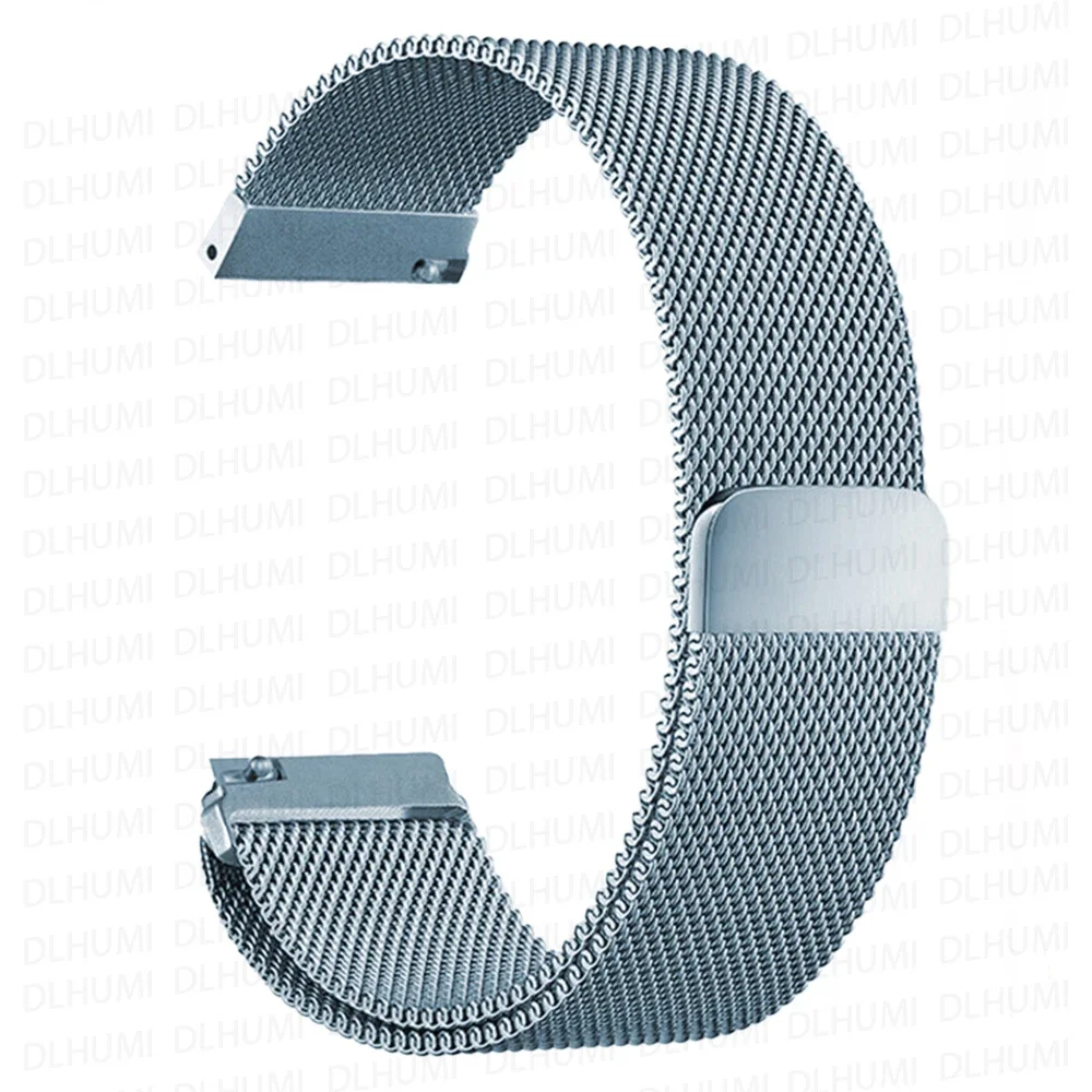 Milanese Loop Metal Magnetic Bracelet Strap - Universal Fit