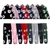 New Fashion Men's Women's Same Foam Printing High Street Loose Hooded Sweater with Casual Sweatpants Set 1