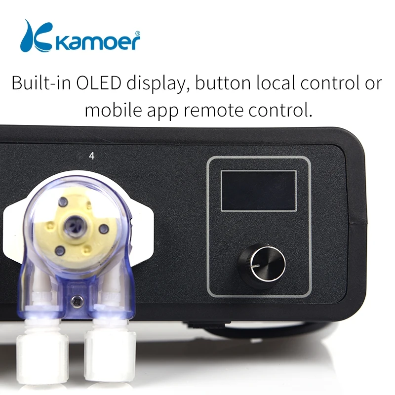 Kamoer X4 PRO Peristaltic Dosing Pump ,Wifi Remote High Precision 4-Channel Dosing Pump for Aquarium Marine Life Breeding 3