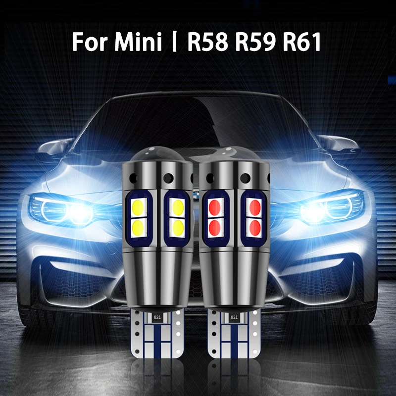 

2x LED Parking Light For Mini Cooper Coupe R58 Paceman R61 Roadster R59 Accessories 2011 2012 2013 2014 2015 2016 Clearance Lamp