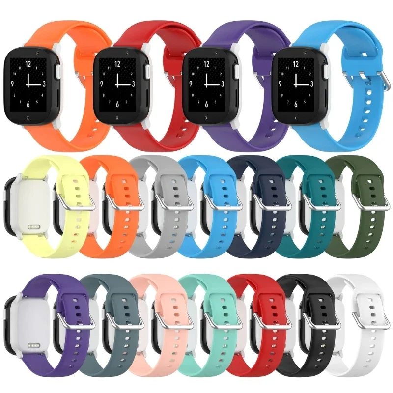 

Adjustable Silicone Bracelet for Kids Watch Sweatproof & Washable Watch Strap for Sports & Fitness for Xplora play