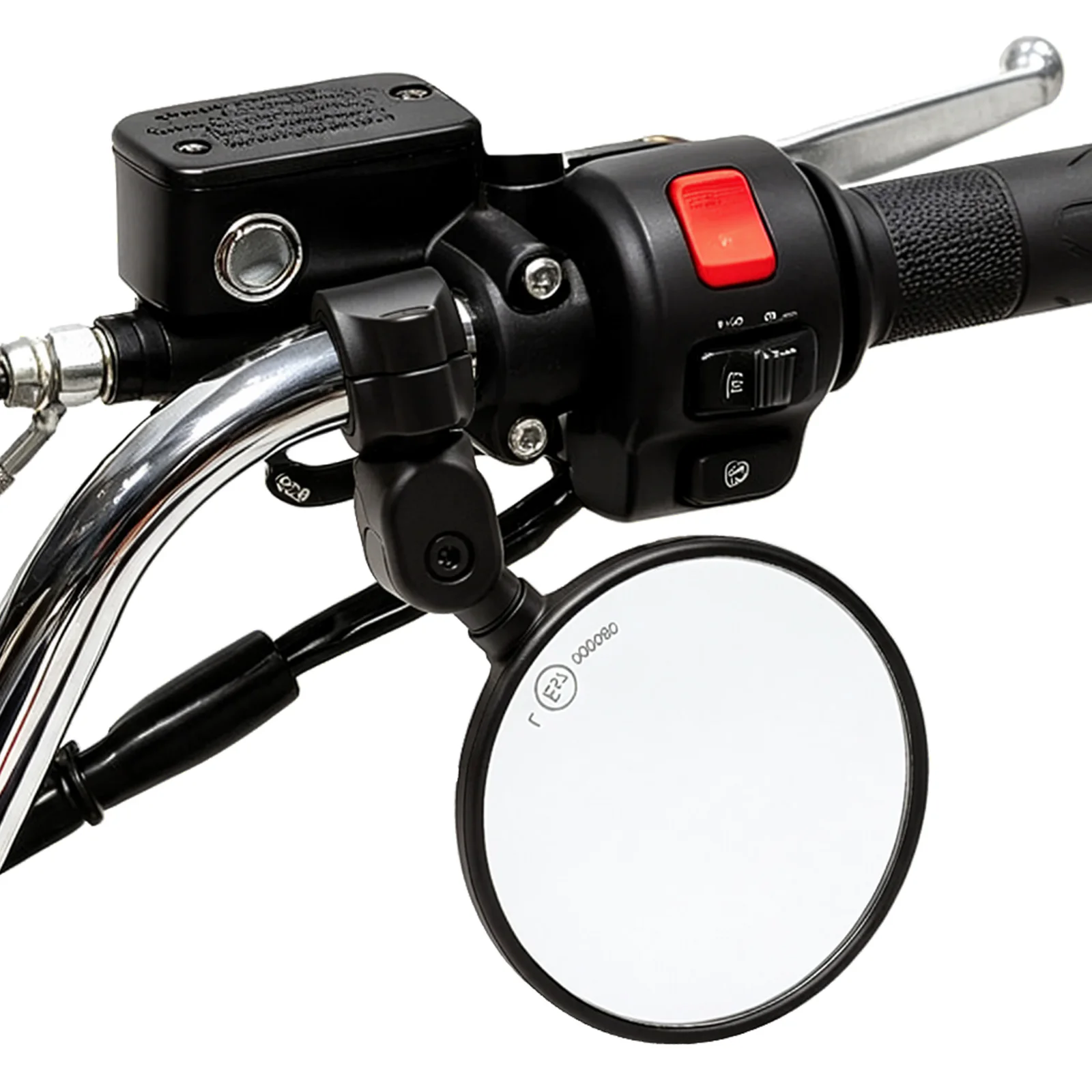 오토바이 핸들바 미러 Husavarna 701 SM/Enduro FC350/450 FE250/350/501/450 TC125 용 원형 후방 광각 미러