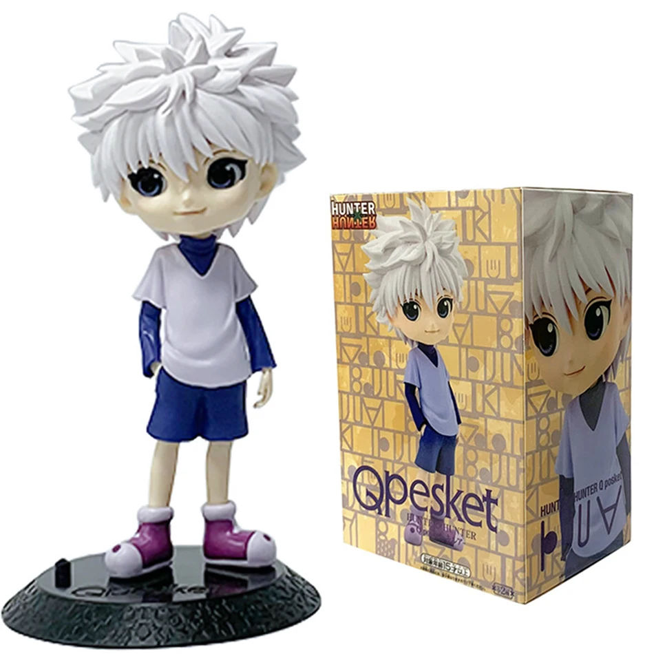 HUNTER×HUNTER Qposket フィギュアセット 15cm Hunter Hunter Anime Qposket Figure Phantom Troupe Chrollo