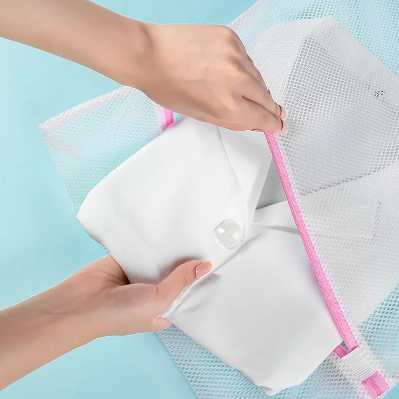 3 Size Reusable Washing Bag Zipped Laundry Bags for Washing Machine Clothing Care for laundry bag,clothes washing bag,underwear washing bag,bra washing bag