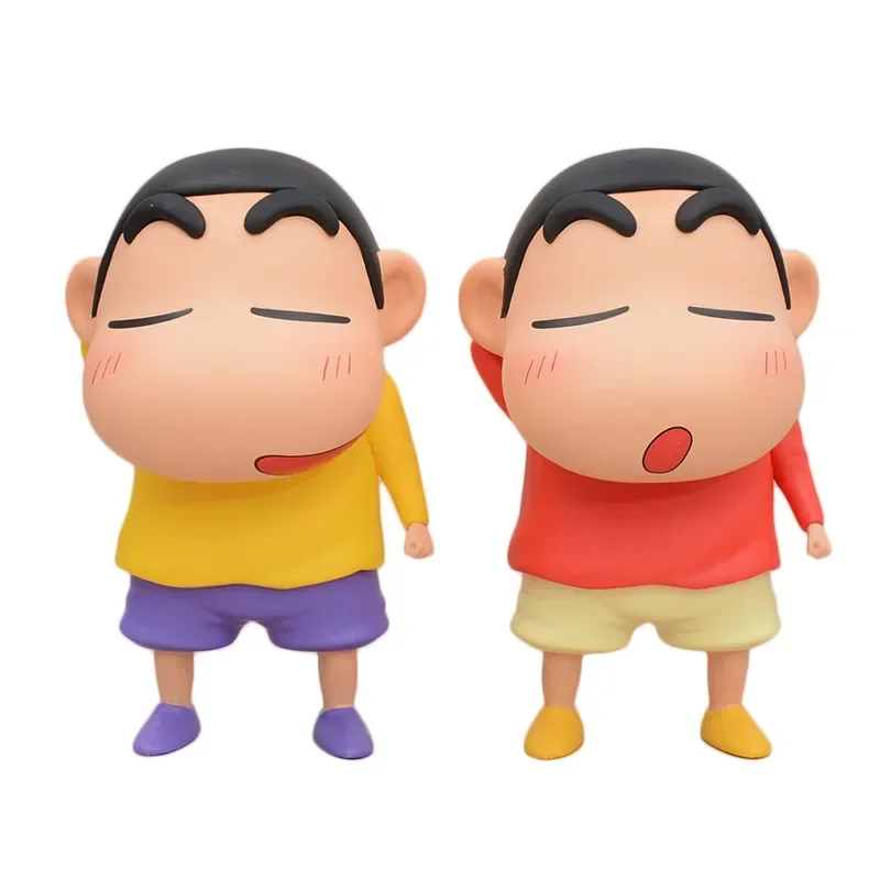 

Фигурка Crayon Shin-Chan, модель кавайное забавное лицо, экшн-фигурка нохара шинсуки, коллекция аниме, реальный подарок