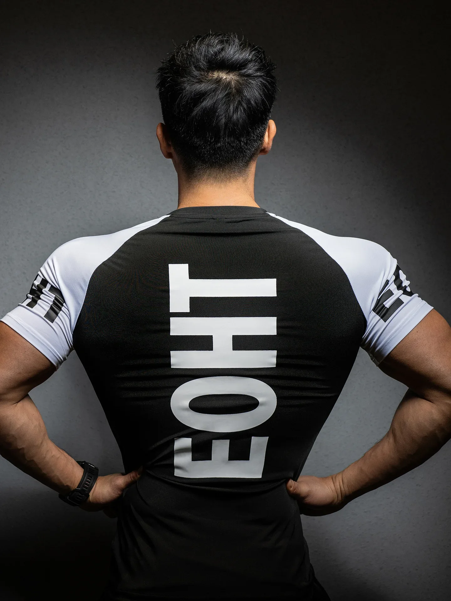 الصيف صالات رياضية تي شيرت الرجال كمال الاجسام الل...