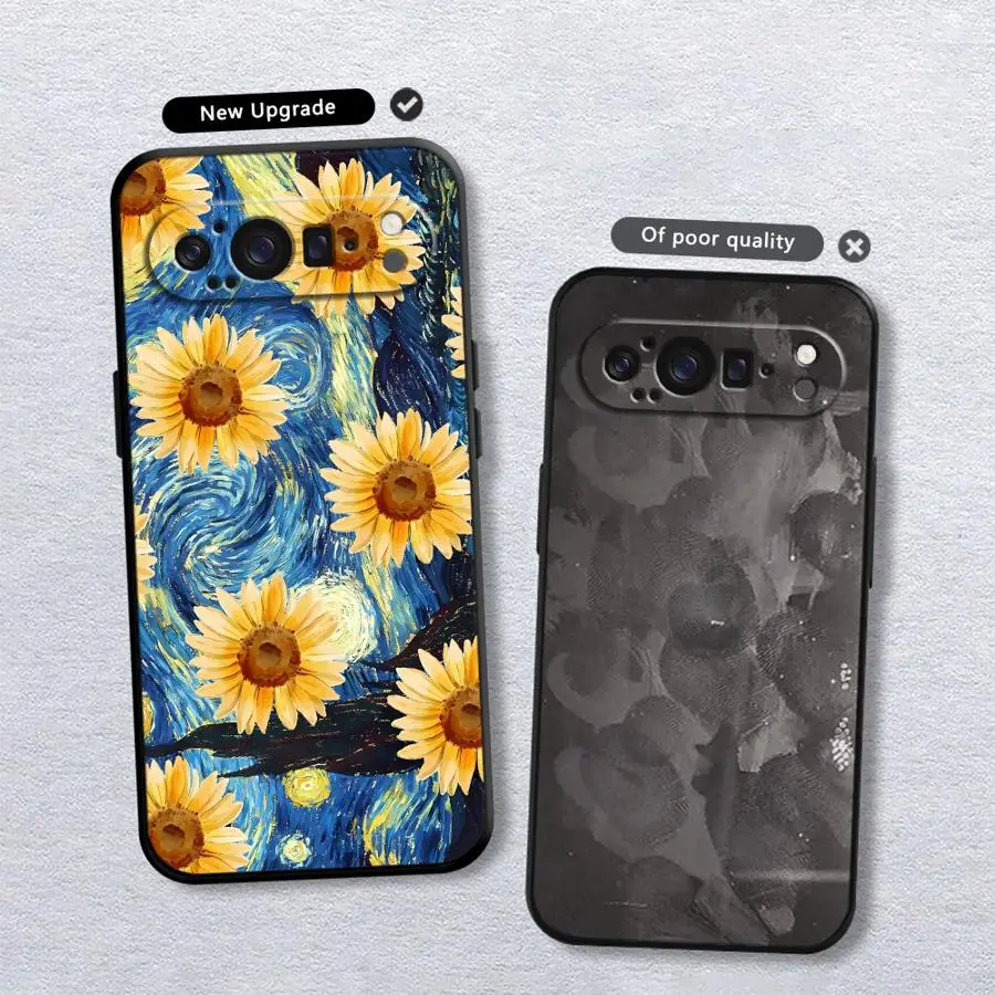 Van Gogh Sunflower Art Phone Case Cover