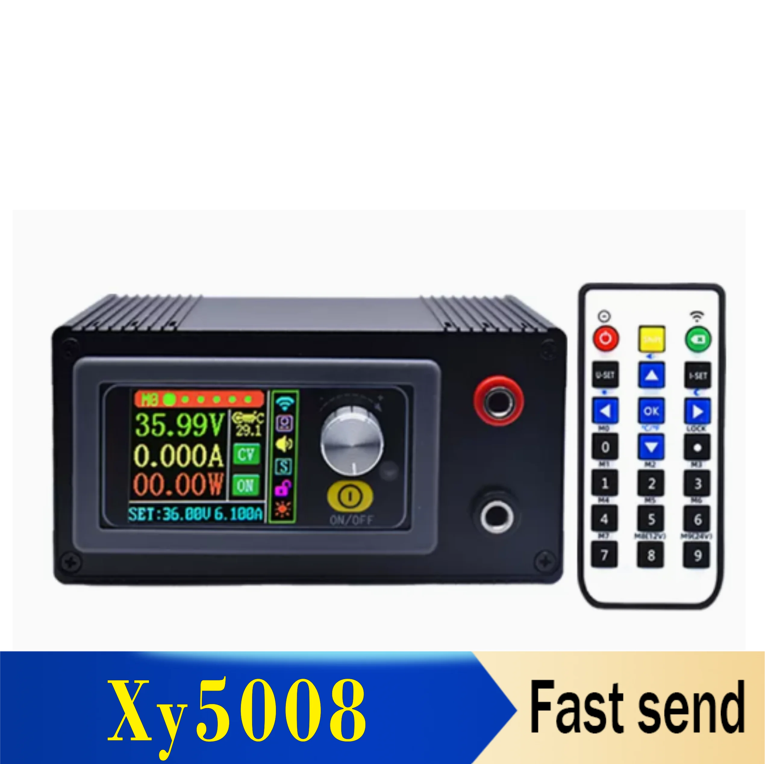 Producto Terminado XY5008 DC Reductor Convertidor CC CV 0 50V 8A 400W producto-terminado-xy5008-dc-reductor-convertidor-cc-cv-0-50v-8a-400w