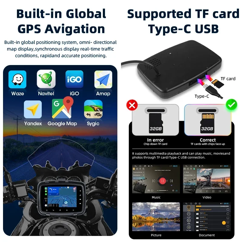 Рисунок 5 - 5-дюймовый Android 13 GPS-навигатор