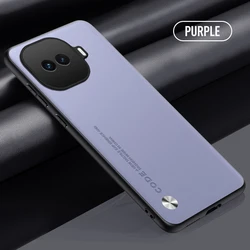Luxury PU Leather Phone Protection Case - Silicone Anti - fall Shockproof Cover for IQOO 15R (PURPLE)