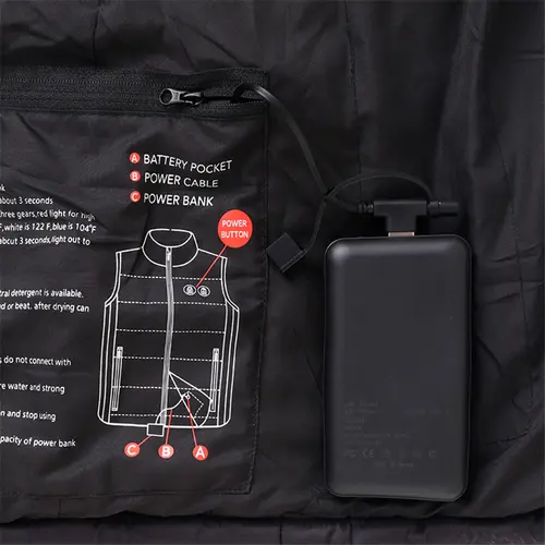 USB Heating Vest Men Winter Thick Sleeveless Jacket Infrared 28 Heating Areas Vest Winter Electric Heated Vests Plus Size 5XL - Image 6