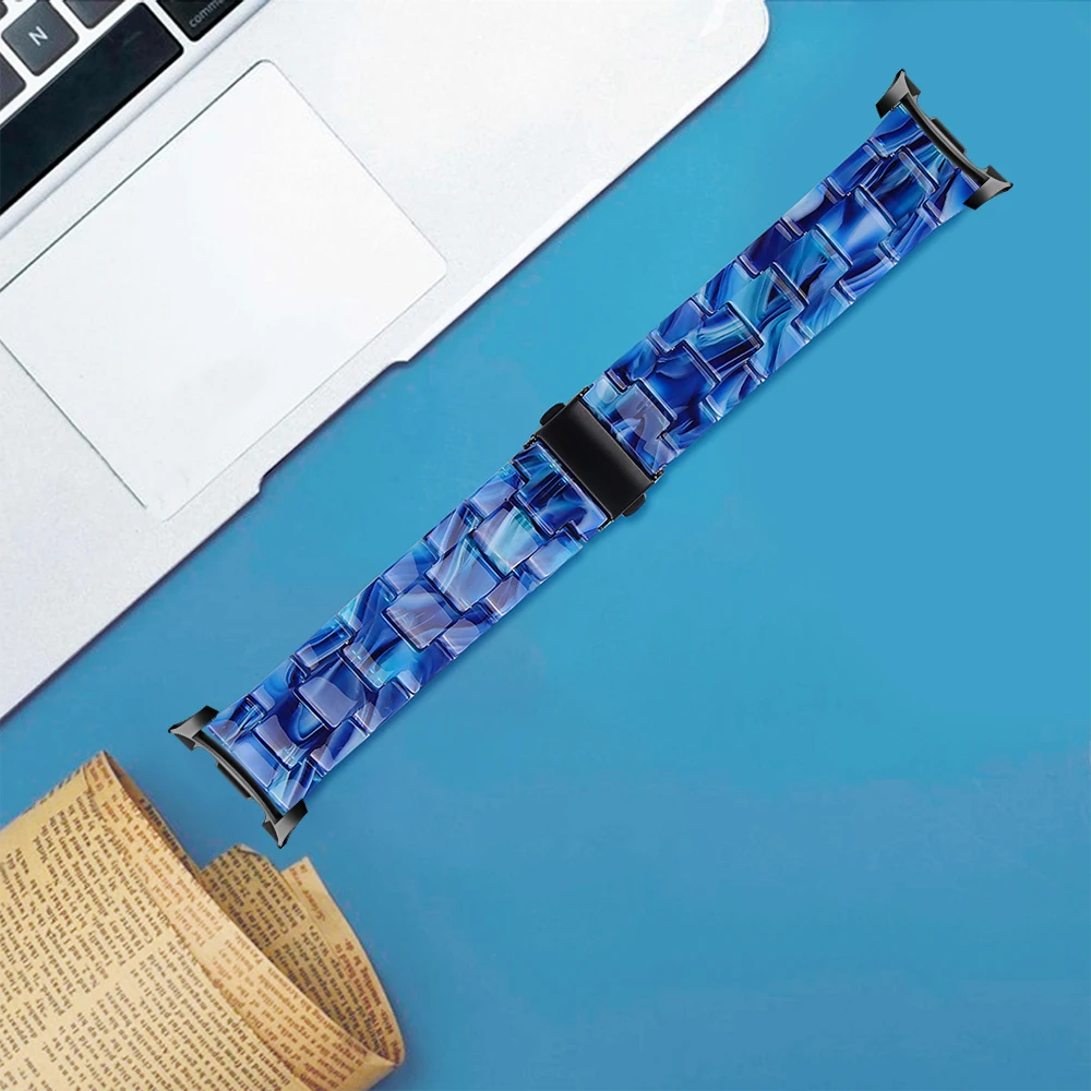 Seamless Resin Strap Bracelet for Smartwatch Wristbands