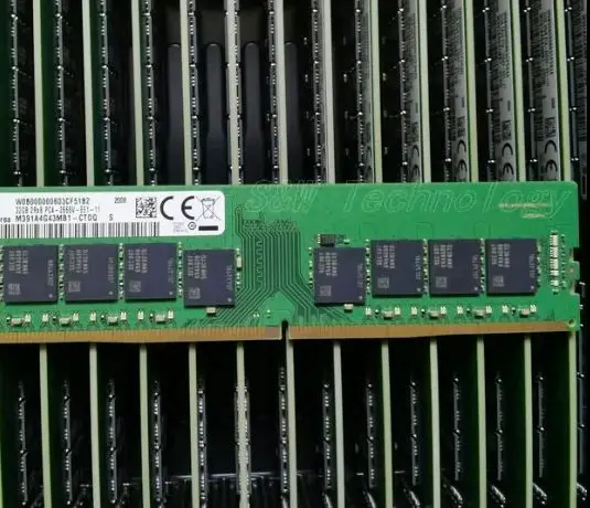 

1pcs for M391A4G43MB1-CTDQ 32GB 2RX8 PC4-2666V pure ECC UDIMM server memory
