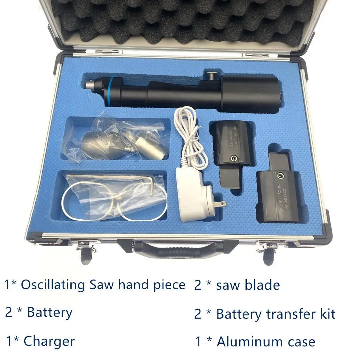 QS TPLO Saw Orthopedic Saw Electric Power Bone Oscillating Veterinary Orthopedic Surgical Instruments