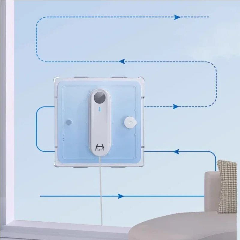 Hutt W9 3800Pa High Suction Window Cleaning Robot Intelligent Fully Automatic High Rise Exterior Window Efficient Glass Cleaning 3