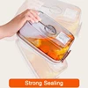Food Storage Container Vacuum Storage Box with Drain Net Large Capacity Food Dispenser Transparent Sealed Tank Kitchen Organizer 5