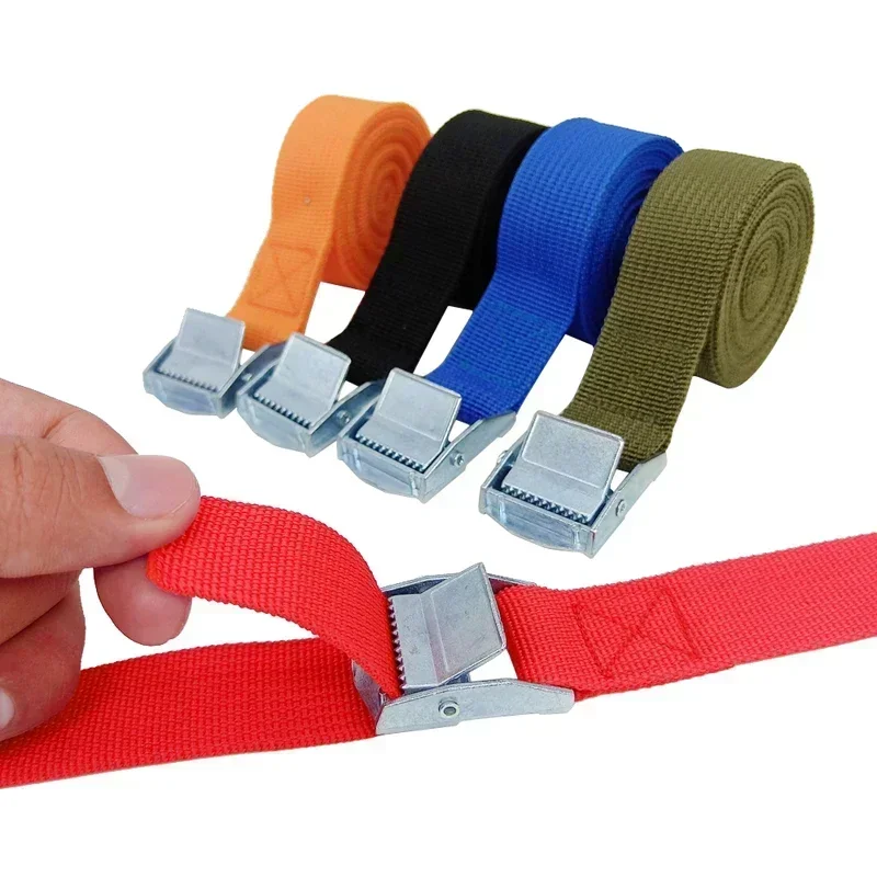 Heavy-Duty 5M Buckle Tie-Down Cargo Straps for Secure Luggage and Gear