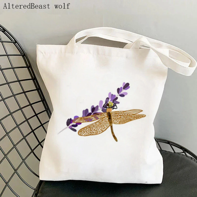 Women Shopper bag should I get something Wildflower Bag Harajuku Shopping Canvas Shopper Bag girl handbag Tote Shoulder Lady Bag
