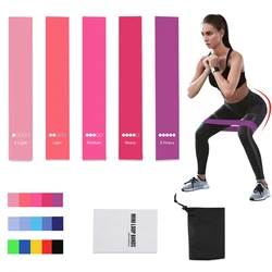 Versatile TPE Resistance Bands Set - Home Workout, Yoga, Pilates, and Strength Training Aids (Pink Set)