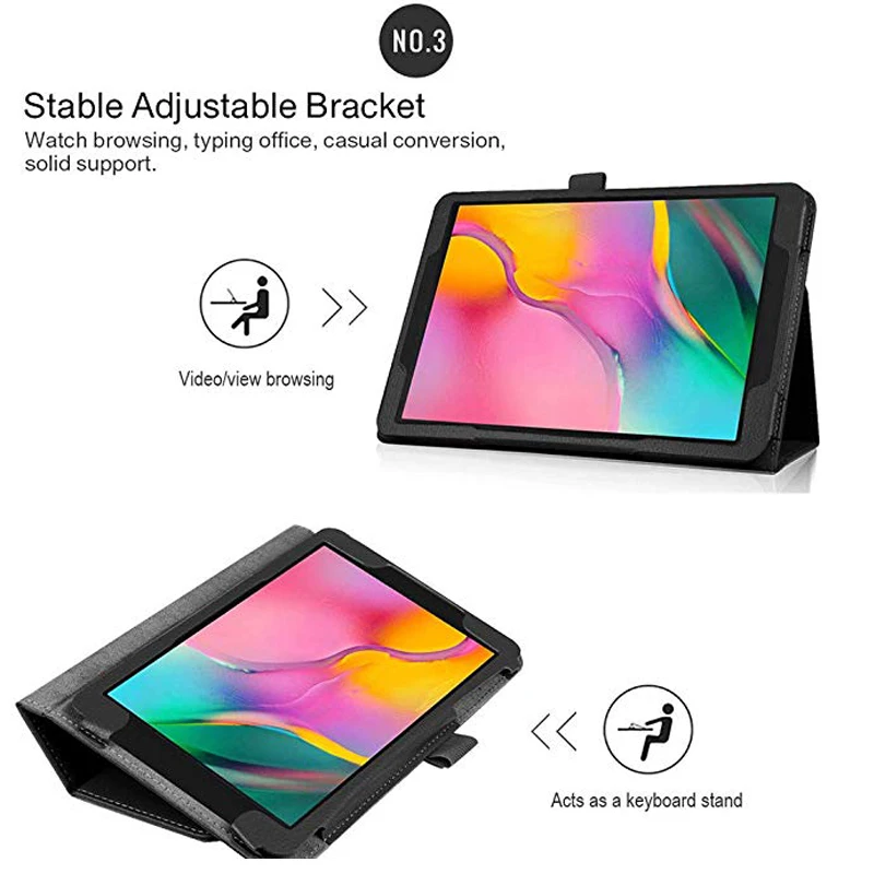 Premium PU Leather Magnetic Flip Cover
