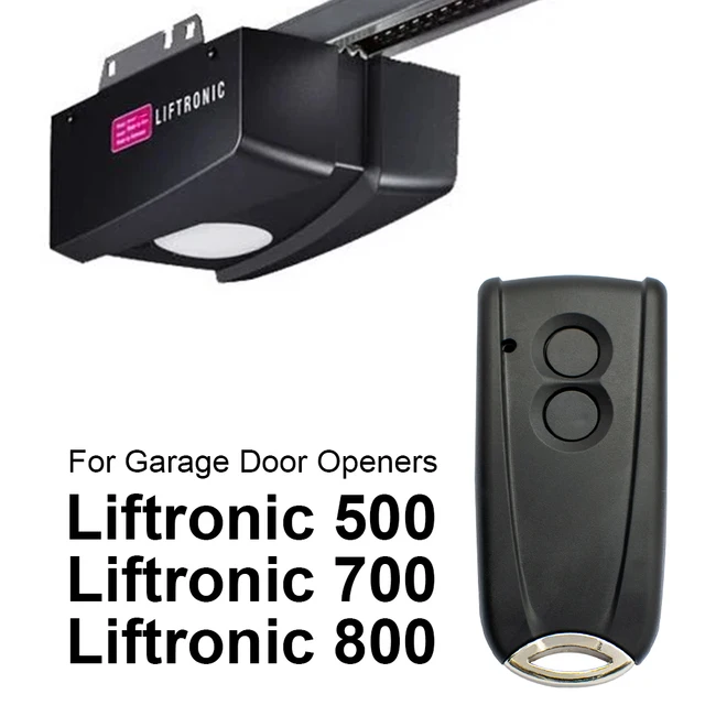 New ECOSTAR RSC2 RSE2 Garage Door Remote Control 433.92MHz Transmitter With Metal keychain 3