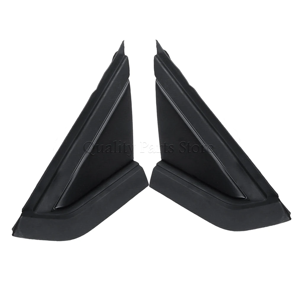For Citroen C4 1.6D 2004~2010 Car Front Window Triangle Plate Door Mirror Cover Corner Triangle Garnish Cover Panel 9647011377 9647011277
