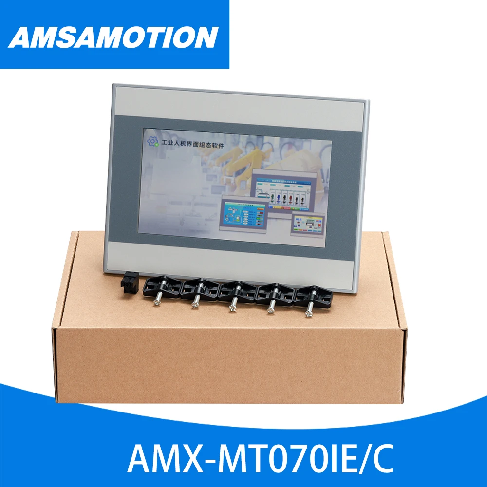 

7 Inch AMX-MT070IE HMI Ethernet Touch Screen Touch Panel for Weinview Delta Siemens Samkoon Mitsubishi XinJe Schneider PLC
