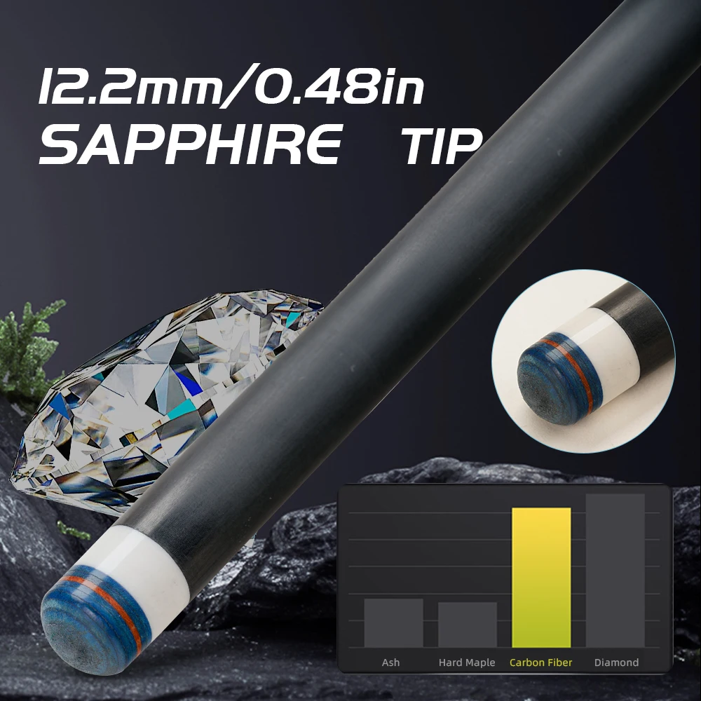 CRICAL CL-02/03 カーボンファイバープールキュースティックブラック