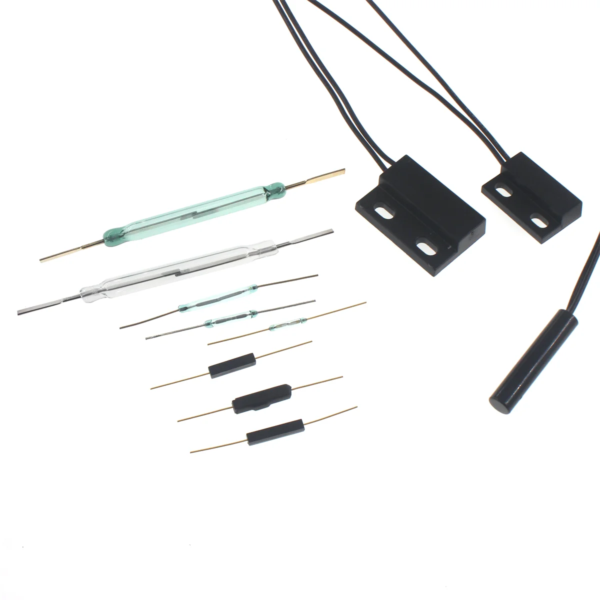 10/5PCS GPS-23  Normally Open Proximity Switch Magnetic Control Reed Switch Plastic GPS-11 2X14 5X50 GPS-01 GPS-30 GPS-14