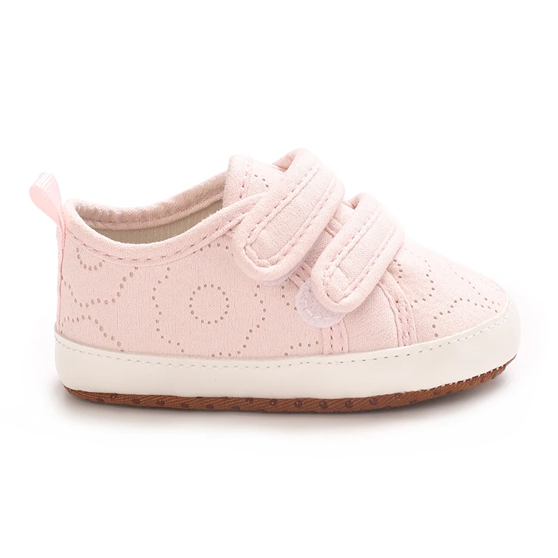 Modische Babyschuhe für 0–18 Monate, Freizeitschuhe für Herren und Damen, einfarbig, Baumwolle, weiche Sohle, neue Sportschuhe, bequem für den ersten Spaziergang – Detail 18