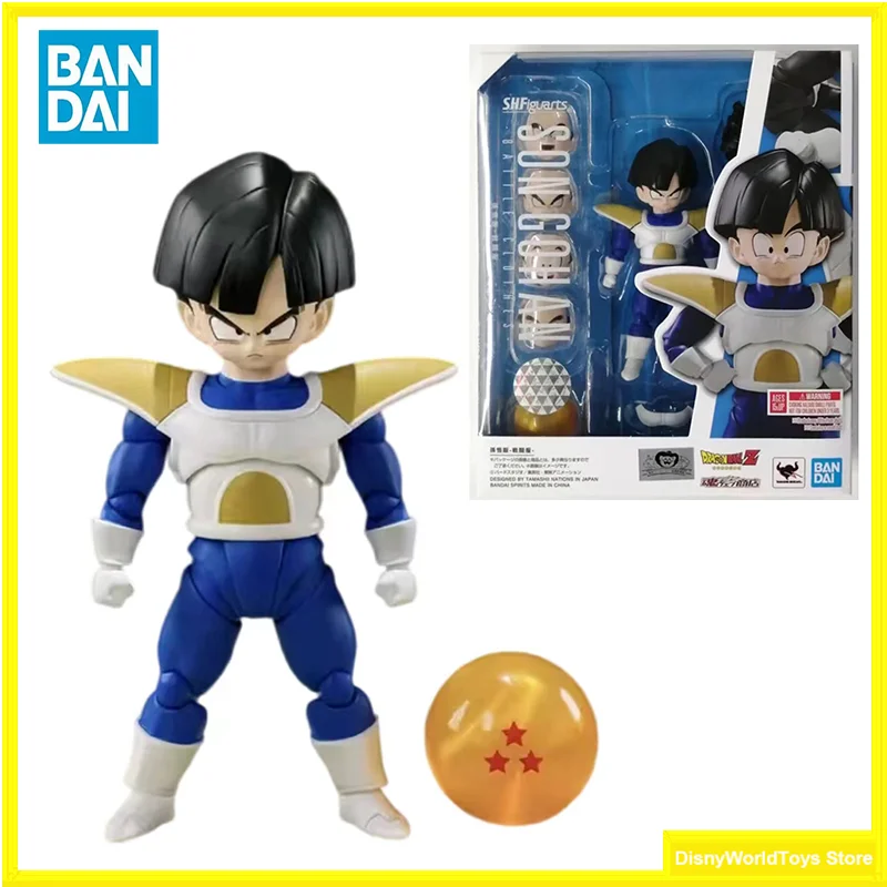 

100% Original Bandai S.H.Figuarts SHF Dragon Ball Z Son Gohan Battle Costume In Stock Anime Action Collection Figures Model Toys