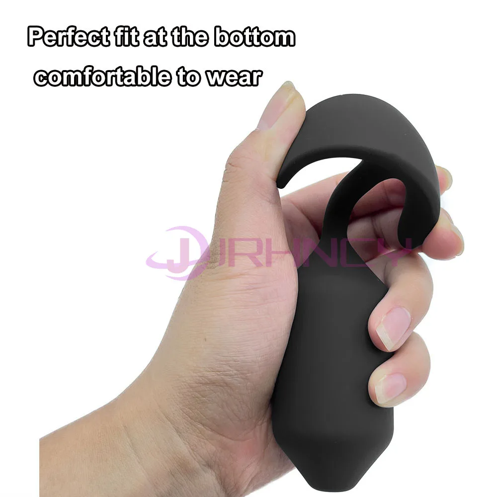 Unisex 10 Frequency Vibrator Butt Plug with USB Charging
