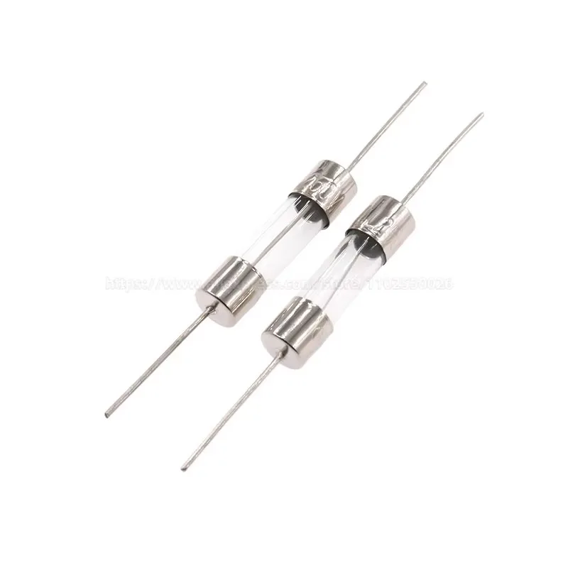 10PCS 5*20mm 250V F T F1A 2A 3A 4A 5A 6.3A 8A 10A 12A 15A 20A Amps Induction cooker Glass fuse With lead 5*20 6*30 fast acting car fuses
