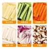 Cucumber cutting machine Potato hand press cutting machine French fries Potato Mushroom Onion dicer Kitchen machine Household 5