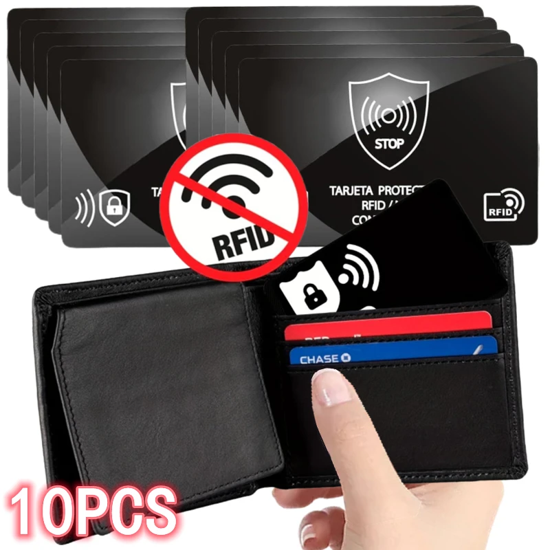 RFID Blocking Card Protector for Wallets - Secure Your Cards and ID from Unauthorized Scans