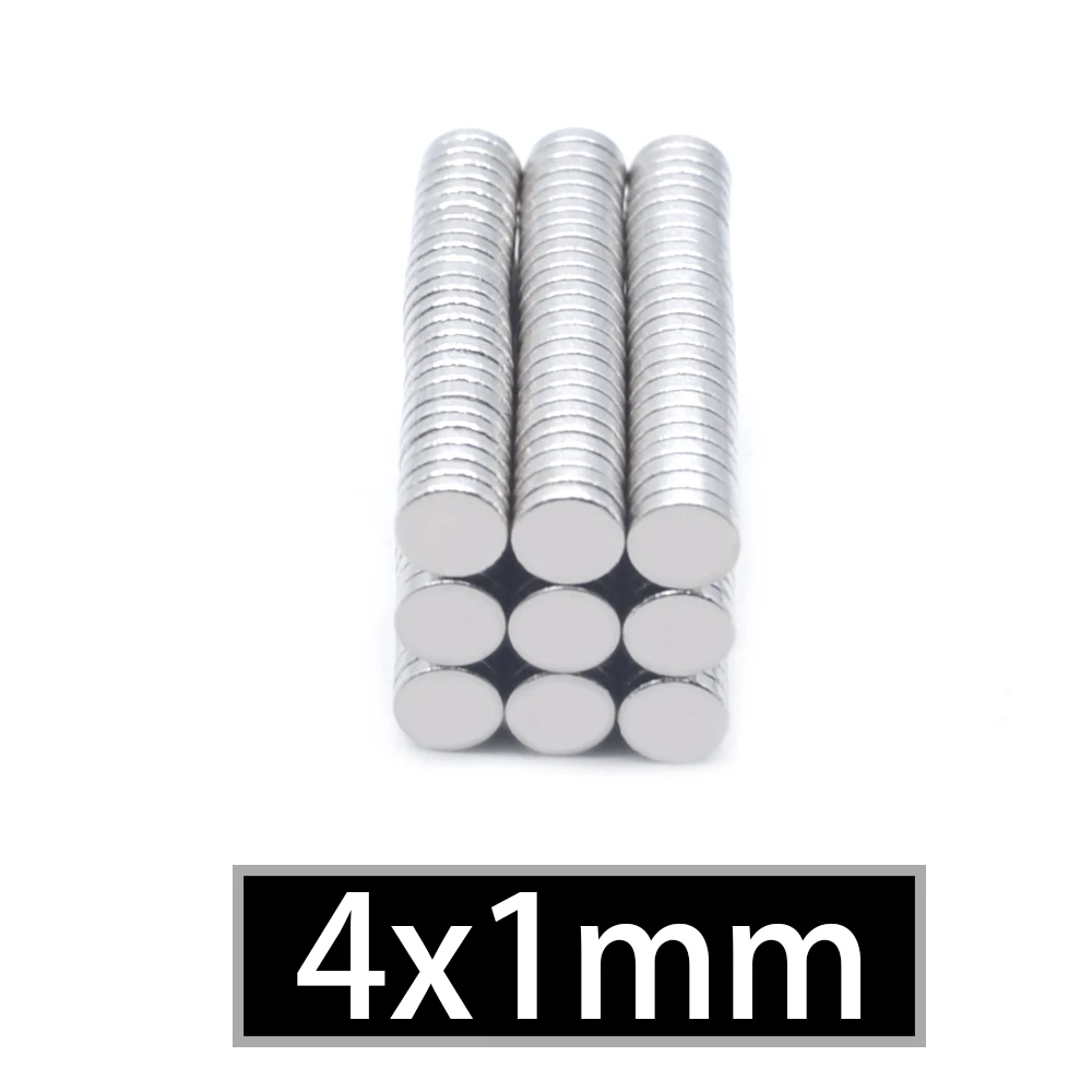 10~50000pcs 4x1 mm Mini Small Circular Magnets 4mmx1mm N35 Neodymium Magnet strong Dia 4x1mm Permanent NdFeB Magnets disc 4*1 mm