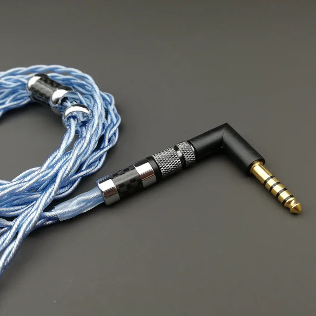 HIclass 7N OCC Silver Plated Graphene Cable Iem Cable 2Pin 0.78 Or  