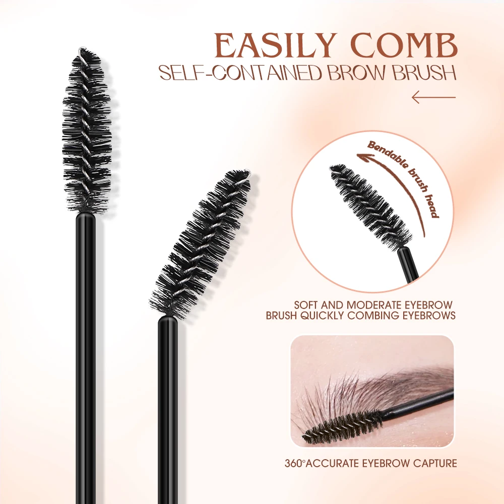 BANXEER Eyebrow Pomade Brow Gel Waterproof Long Lasting Smudge Proof Quick Drying Sculpt Soap Eyebrow Styling Gel Brows Wax eyebrow pomade